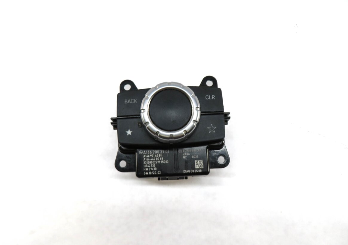 Thumbnail 3: 2012-2013 MERCEDES G550 GL350 GL450 GL550 ML350 ML550 (W166 X166) RADIO GPS KNOB