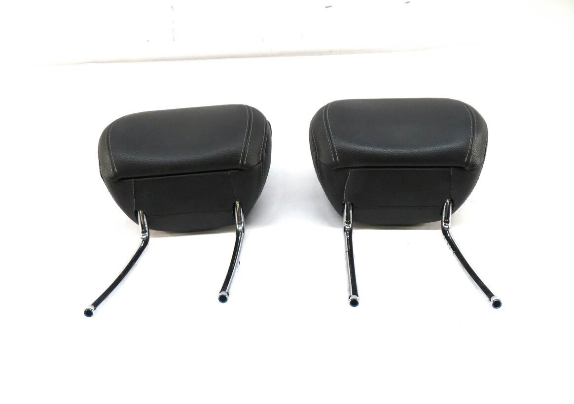 Thumbnail 2: 12-13 MERCEDES GL ML (W166 X166) FRONT LEFT & RIGHT SEAT HEADREST SET (BLACK)