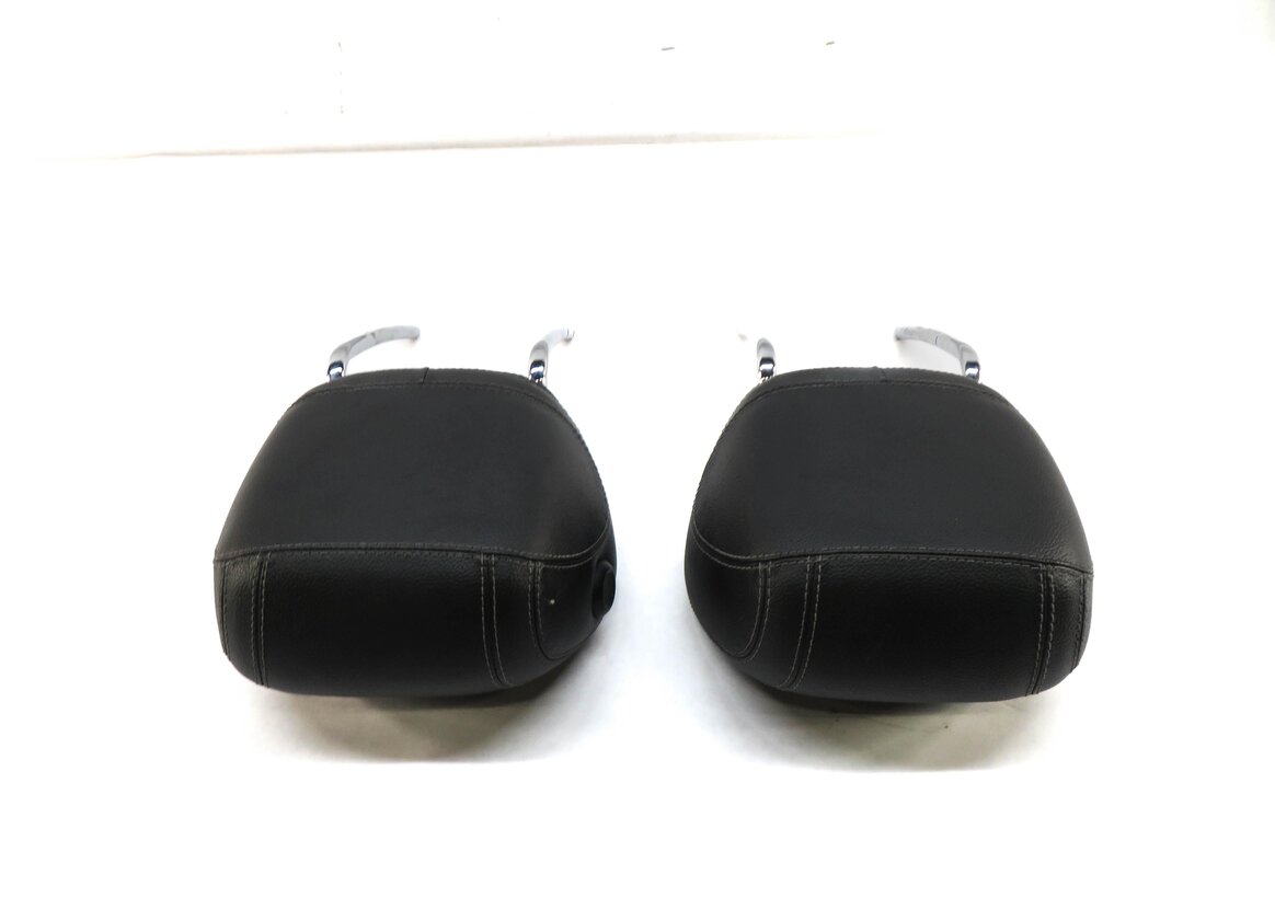 Thumbnail 4: 12-13 MERCEDES GL ML (W166 X166) FRONT LEFT & RIGHT SEAT HEADREST SET (BLACK)
