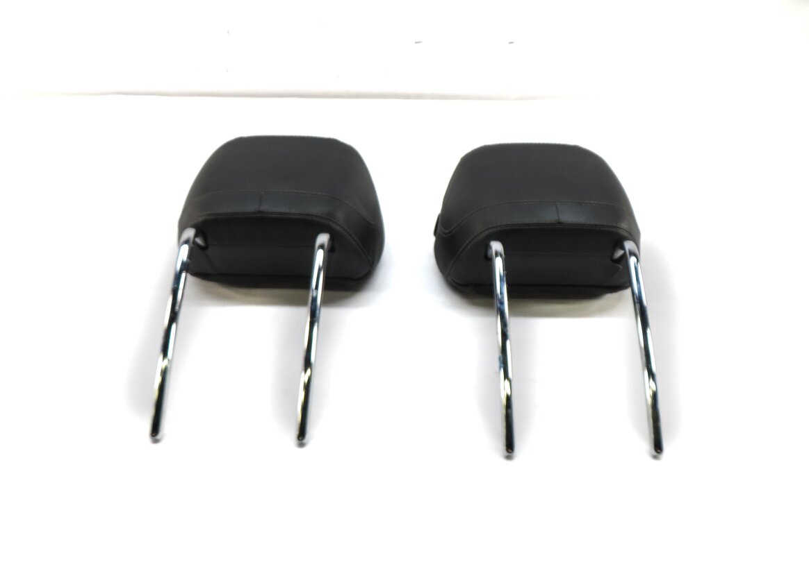 Thumbnail 5: 12-13 MERCEDES GL ML (W166 X166) FRONT LEFT & RIGHT SEAT HEADREST SET (BLACK)