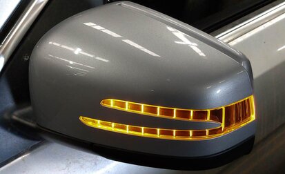 Thumbnail 2: 12-16 MERCEDES GL350 GL550 ML350 ML550 (W166 X166) LEFT P-FOLD MIRROR (********)