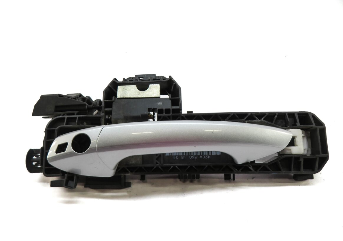 Thumbnail 2: 11-19 MERCEDES E GL GLE GLS ML (W166 W212 X166) LEFT DRIVER DOOR HANDLE (SILVER)