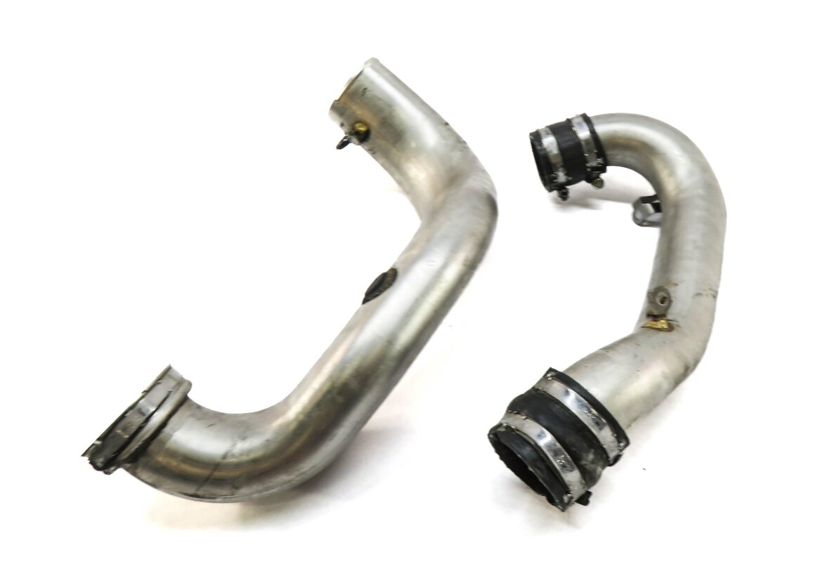 Thumbnail 3: 2013 MERCEDES GL450 (X166) 4.6L M278 ENGINE LEFT AIR INTAKE DUCT PIPE SET-2