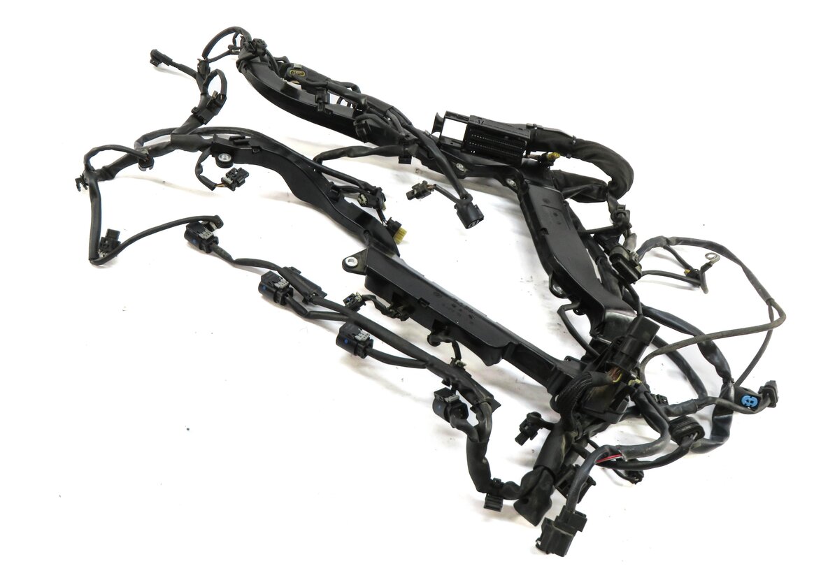 Thumbnail 2: 2013 MERCEDES GL450 (X166) 4.6L M278 TWIN TURBO ENGINE WIRE WIRING HARNESS LOOM