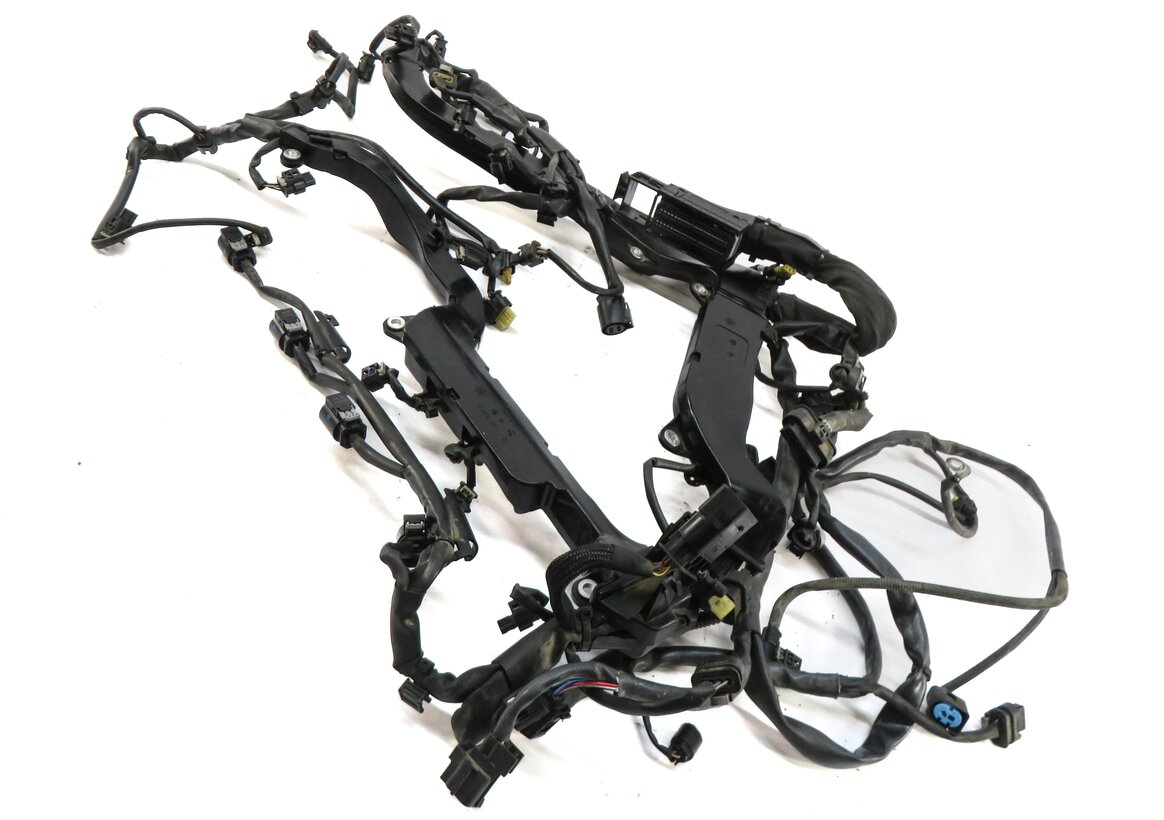 Thumbnail 3: 2013 MERCEDES GL450 (X166) 4.6L M278 TWIN TURBO ENGINE WIRE WIRING HARNESS LOOM