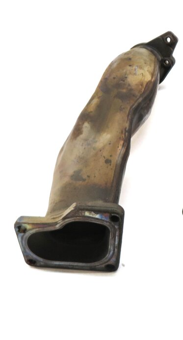 Thumbnail 3: 2013 MERCEDES GL450 (X166) 4.6L M278 ENGINE LEFT TURBOCHARGER EXHAUST PIPE