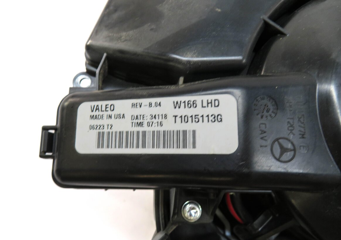 Thumbnail 5: 2012-2019 MERCEDES GL GLE GLS ML (W166 W292 X166) FRONT HEATER A/C BLOWER MOTOR