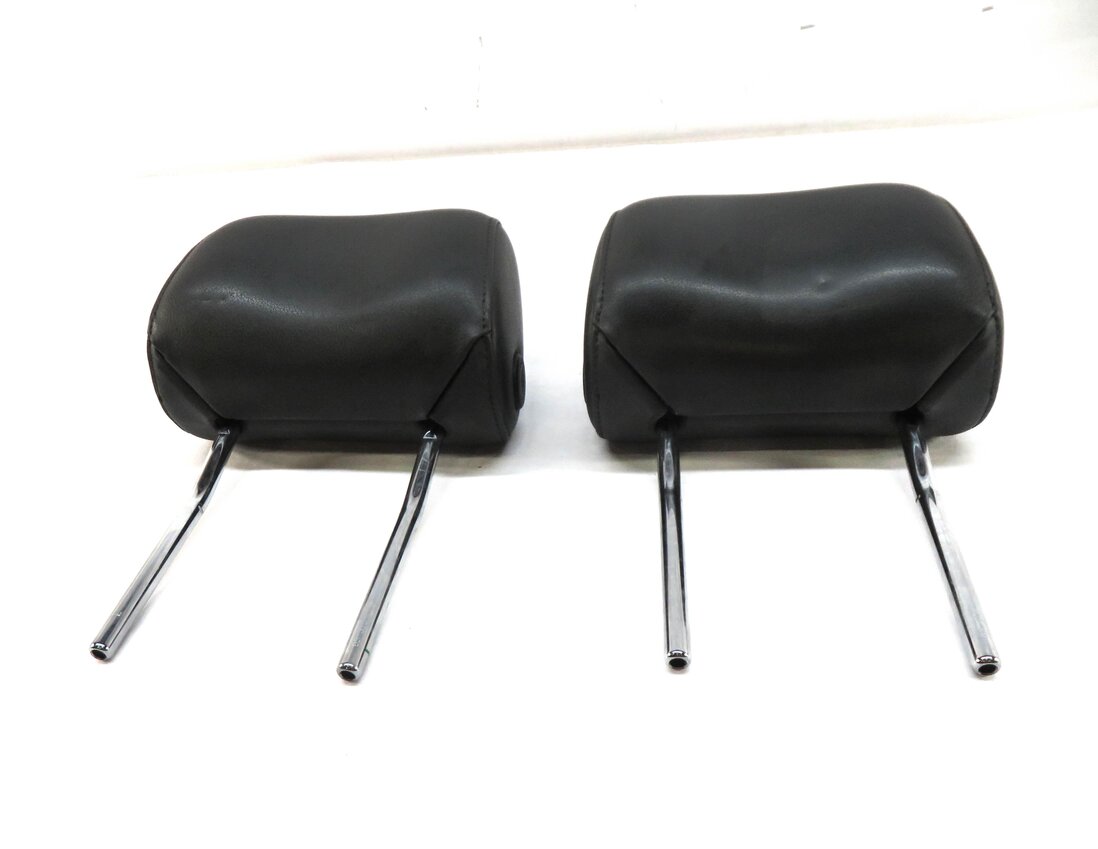 Thumbnail 2: 08-13 AUDI A3 A6 Q7 S6 (8P C6 4L) FRONT LEFT & RIGHT SEAT HEADREST SET (BLACK)