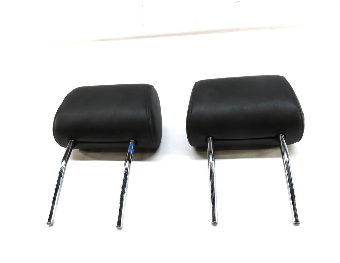 Thumbnail 5: 08-13 AUDI A3 A6 Q7 S6 (8P C6 4L) FRONT LEFT & RIGHT SEAT HEADREST SET (BLACK)