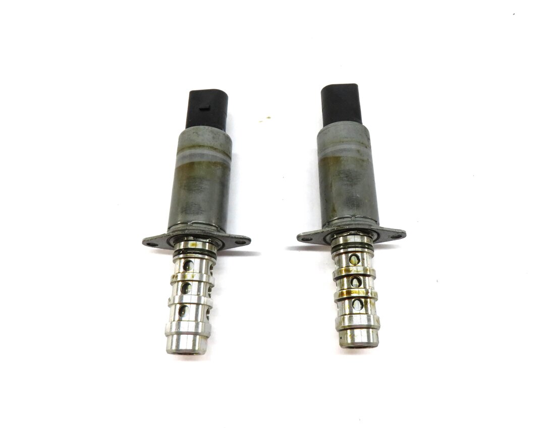Thumbnail 3: 10 AUDI Q7 (4L) 3.6L (BHK VR6) V6 ENGINE VARIABLE VALVE TIMING VVT SOLENOID SET2