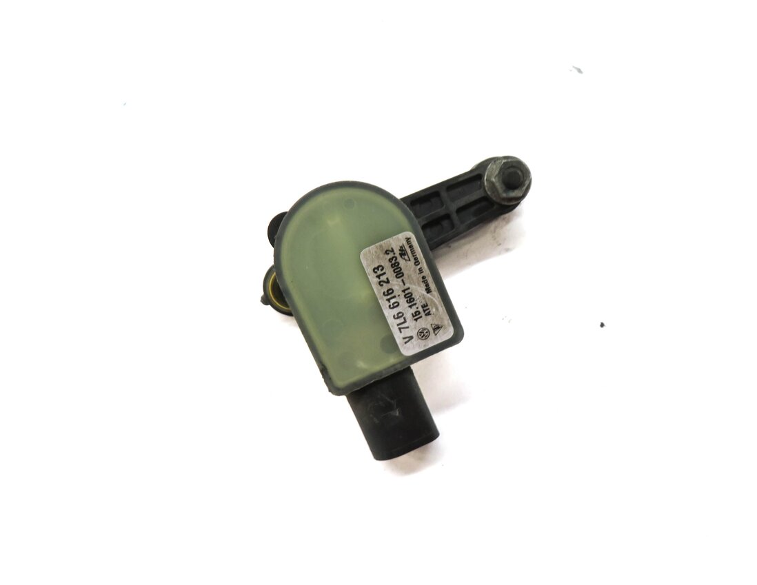 10 AUDI Q7 (4L) FRONT LEFT HEIGHT LEVEL SENSOR 7L6616213