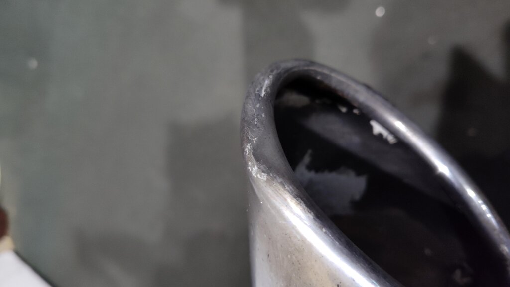 Thumbnail 6: 10 AUDI Q7 (4L) 3.6L (BHK VR6) V6 REAR LEFT RIGHT EXHAUST MUFFLER TIP SET 2