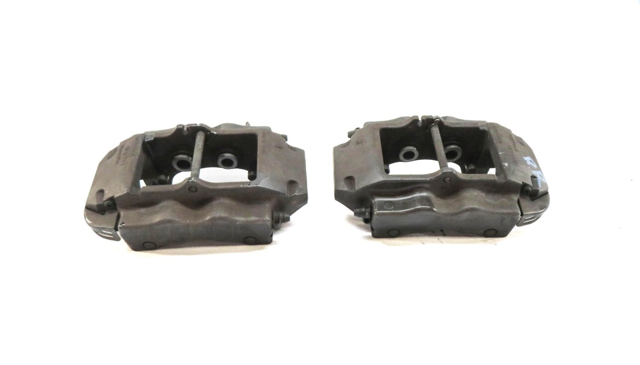 Thumbnail 2: 04-15 VW TOUAREG AUDI Q7 4L REAR LEFT RIGHT ABS DISC BRAKE CALIPER SET-2 BREMBO