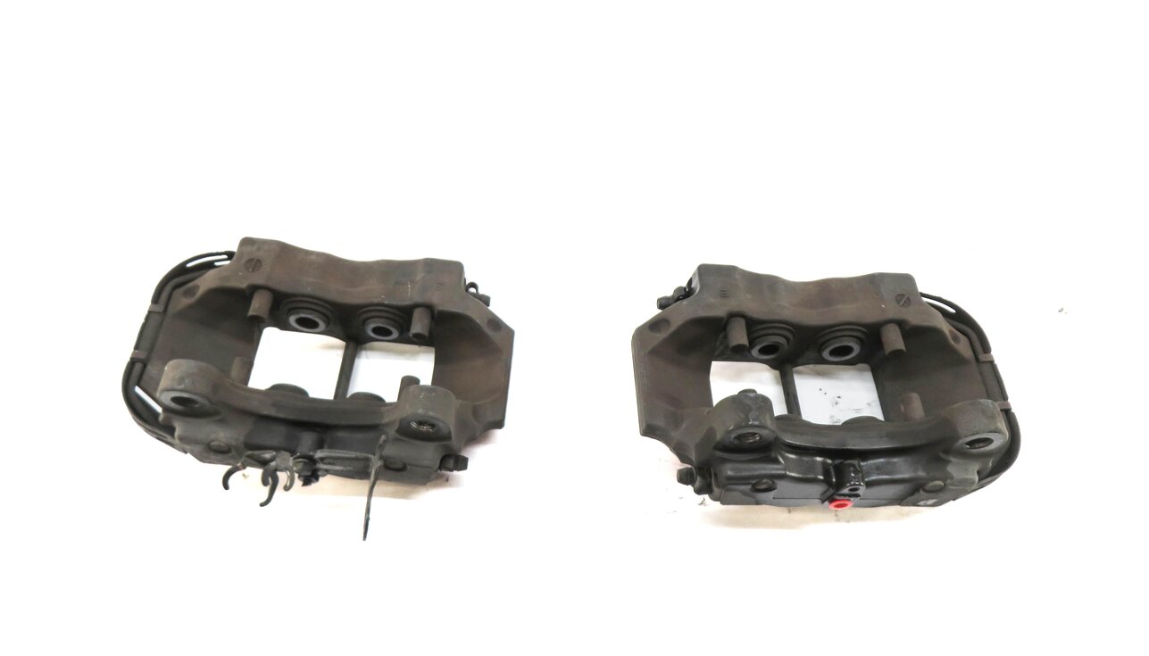 Thumbnail 4: 04-15 VW TOUAREG AUDI Q7 4L REAR LEFT RIGHT ABS DISC BRAKE CALIPER SET-2 BREMBO