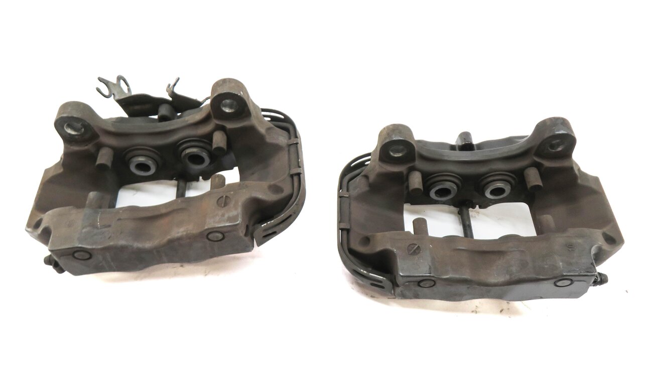 Thumbnail 5: 04-15 VW TOUAREG AUDI Q7 4L REAR LEFT RIGHT ABS DISC BRAKE CALIPER SET-2 BREMBO