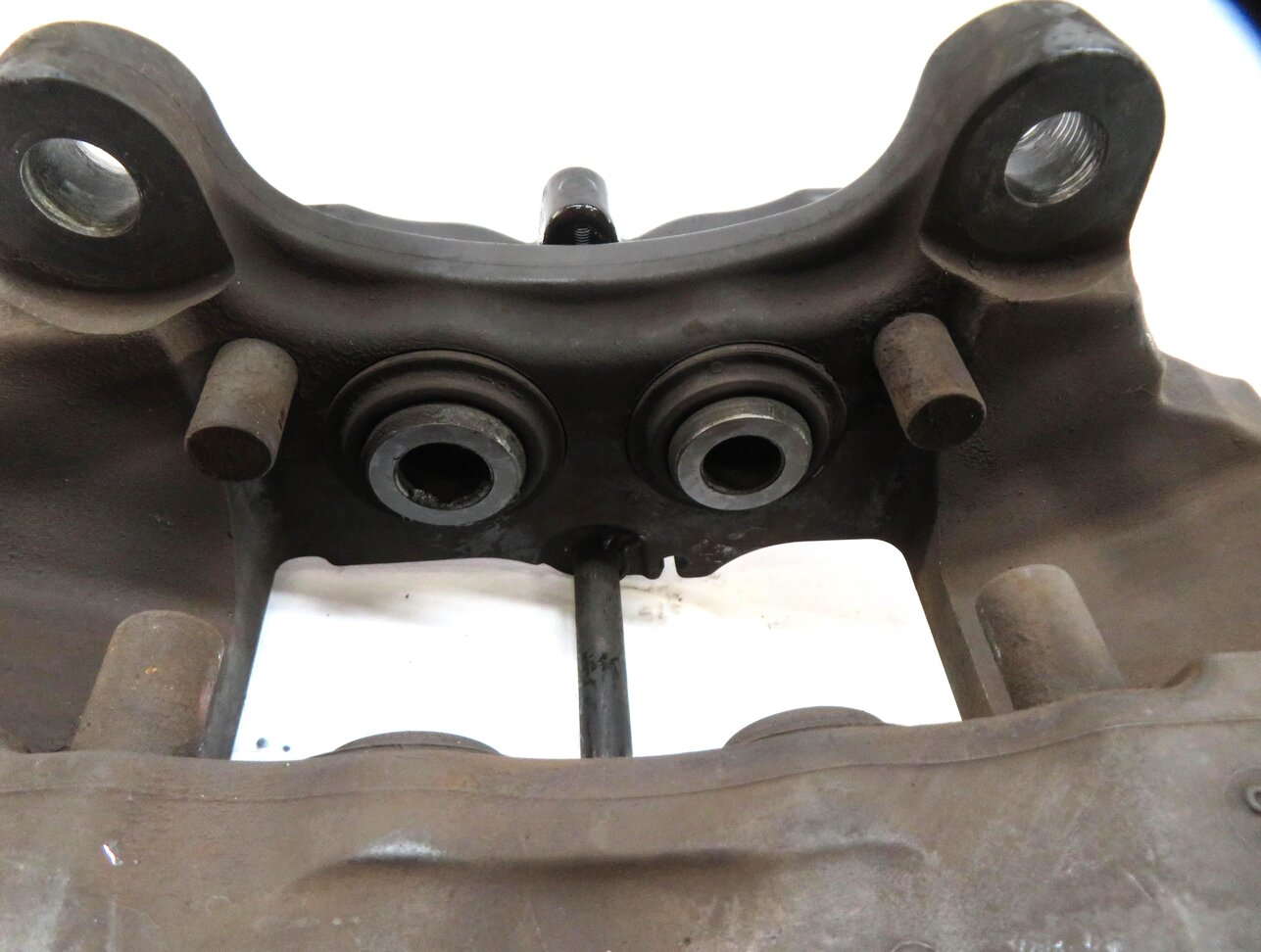Thumbnail 6: 04-15 VW TOUAREG AUDI Q7 4L REAR LEFT RIGHT ABS DISC BRAKE CALIPER SET-2 BREMBO
