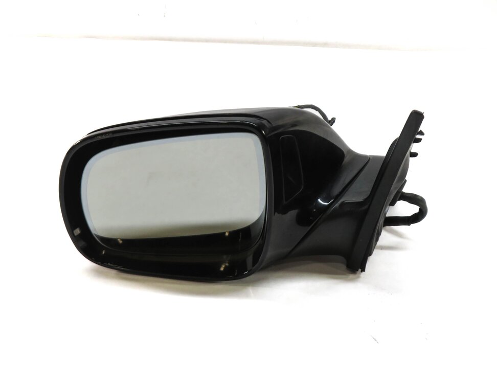 Thumbnail 3: 10-12 AUDI Q7 4L LEFT P-FOLD AUTODIM MEMORY DOOR MIRROR (ORCA BLACK METALLIC 2T)
