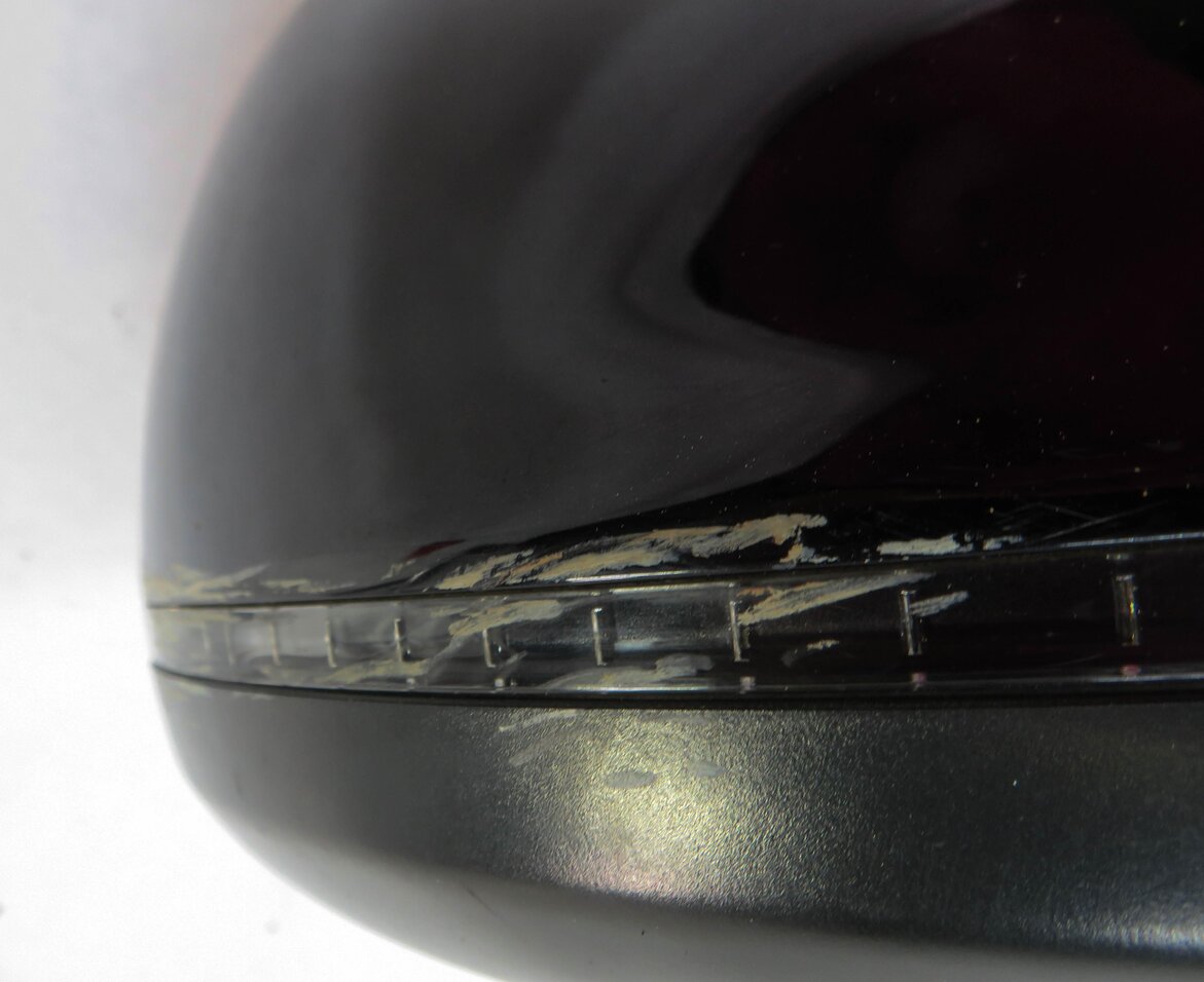 Thumbnail 7: 10-12 AUDI Q7 4L RIGHT P-FOLD AUTODIM MEMORY DOOR MIRROR (ORCA BLACK METALLIC)