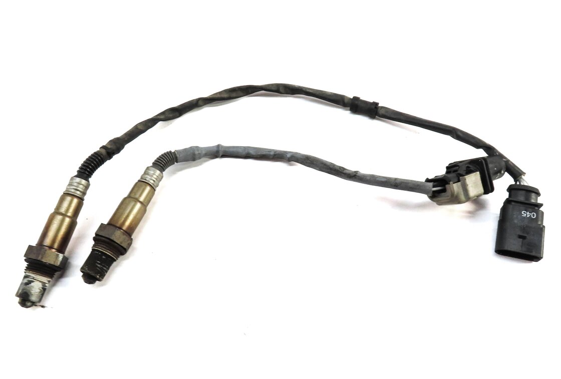 Thumbnail 2: 2013 AUDI A6 (C7) 2.0L CAEB TURBO PRE POST CAT O2 OXYGEN LAMBDA PROBE SENSOR SET