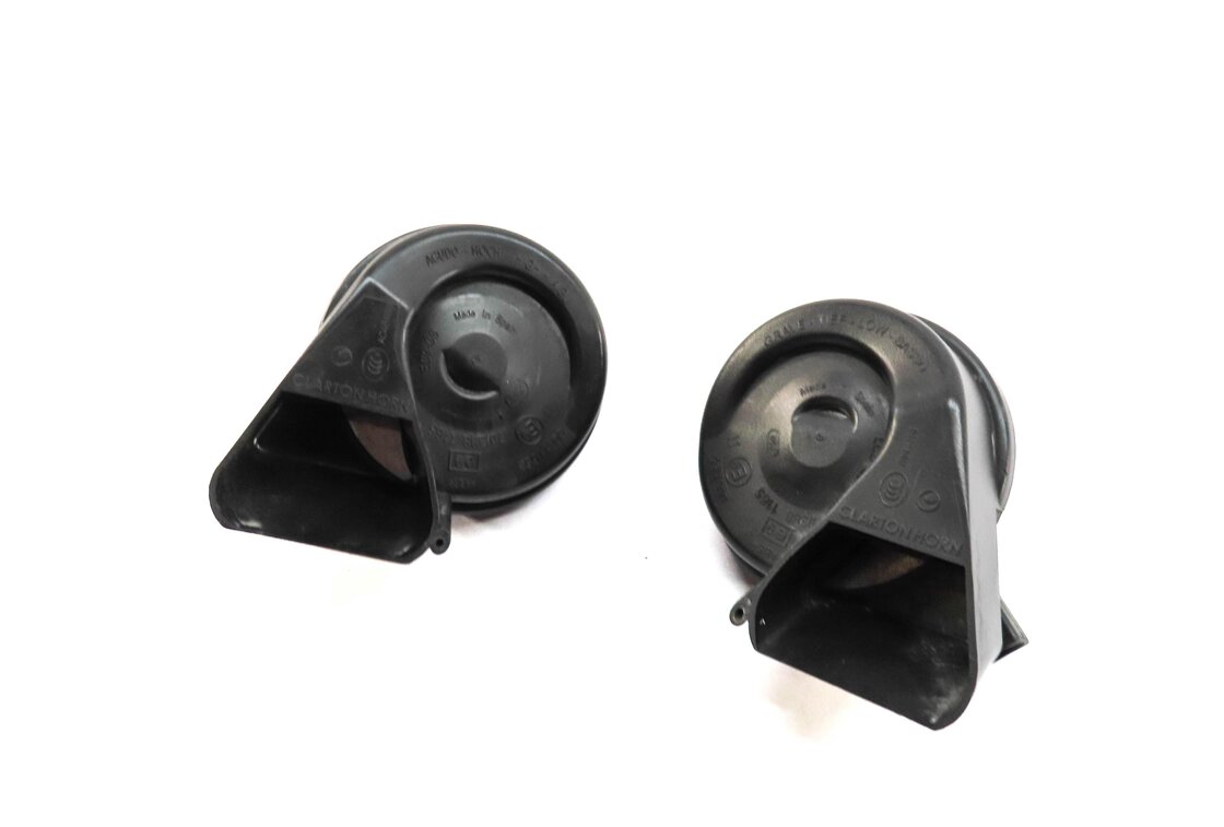 Thumbnail 1: 2012-2020 AUDI A6 S6 A7 S7 RS7 A8 S8 (C7 D4) HIGH & LOW TONE SAFETY HORN SET-2