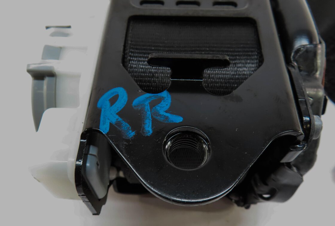 Thumbnail 4: 2013 AUDI A6 (C7) REAR LEFT or RIGHT SEAT SEATBELT RETRACTOR (BLACK)