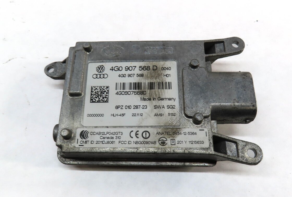 Thumbnail 3: 2012-2015 AUDI A6 S6 (C7) LEFT DRIVER REAR BLIND SPOT ALERT MODULE (SLAVE)