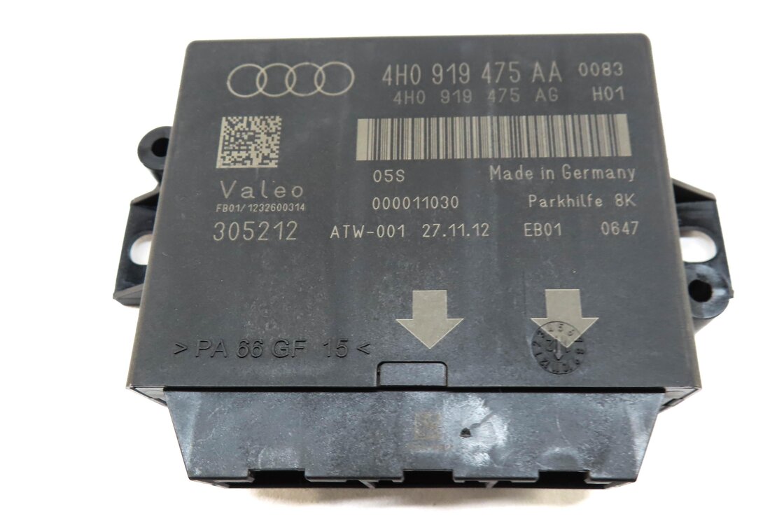 Thumbnail 2: 2012-2015 AUDI A6 S6 A7 S7 RS7 (C7 4G8) PDC PARK DISTANCE SENSOR CONTROL MODULE