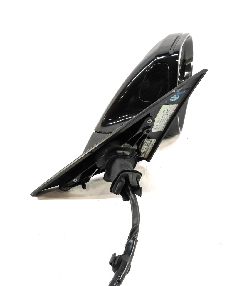 Thumbnail 4: 2012-2013 AUDI A6 (C7) RIGHT P-FOLD HEAT BLIND SPOT AUTODIM DOOR MIRROR (BLACK)