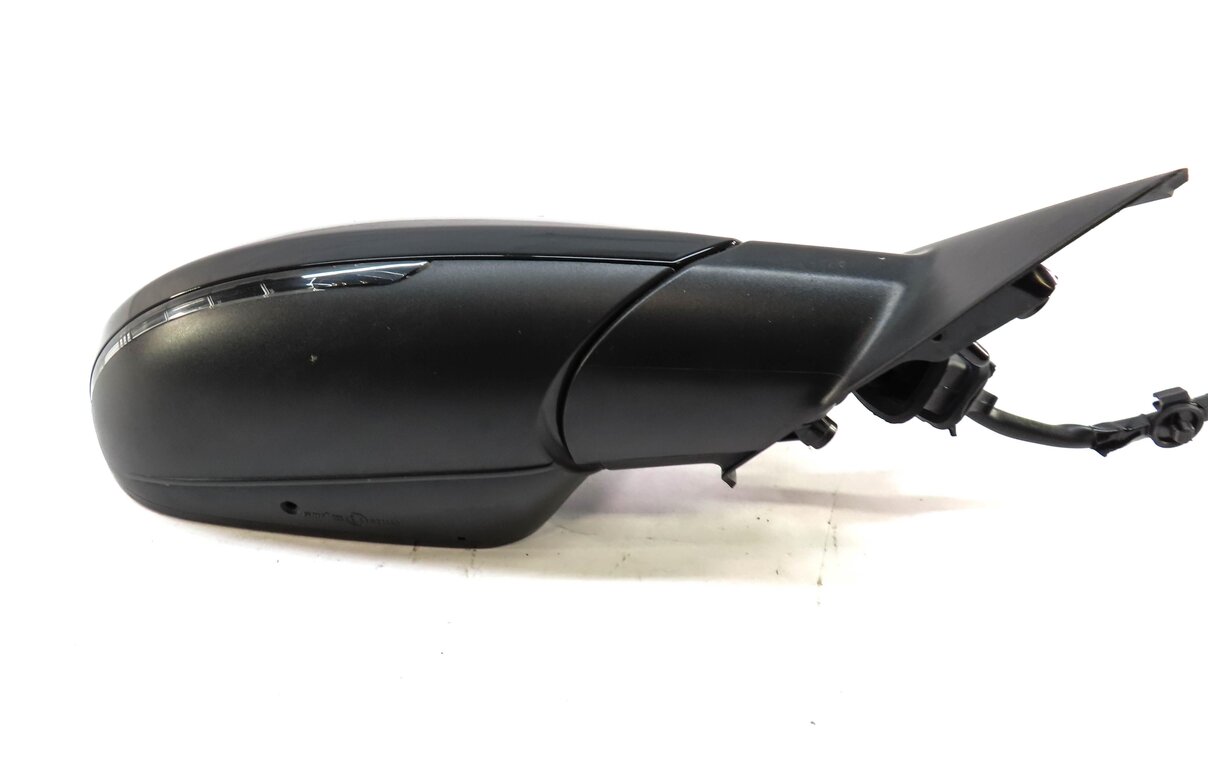 Thumbnail 6: 2012-2013 AUDI A6 (C7) RIGHT P-FOLD HEAT BLIND SPOT AUTODIM DOOR MIRROR (BLACK)