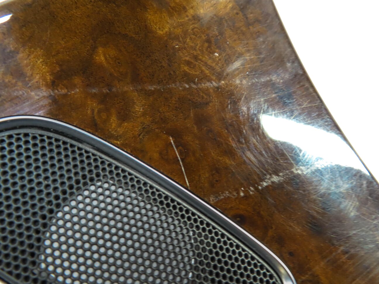 Thumbnail 3: 2013 AUDI A6 (C7) INTERIOR DASH & DOOR TRIM PANEL SET-6 (DARK BROWN WALNUT WOOD)