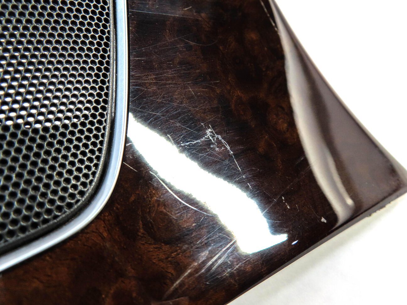 Thumbnail 5: 2013 AUDI A6 (C7) INTERIOR DASH & DOOR TRIM PANEL SET-6 (DARK BROWN WALNUT WOOD)