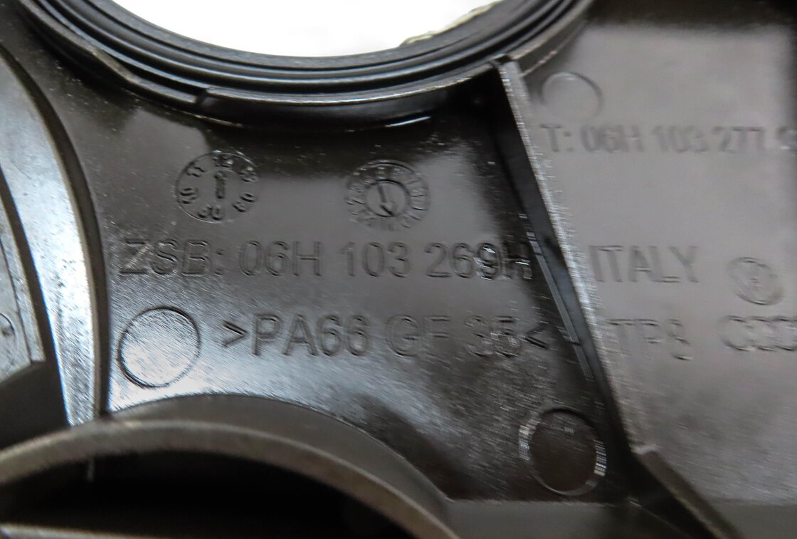 Thumbnail 4: 08-17 AUDI A3 A4 A5 A6 Q3 Q5 TT (B8 8P 8K 8T 8R C7 MK2) 2.0T UPPER TIMING COVER