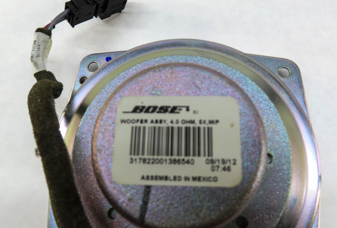 Thumbnail 7: 2013 AUDI A6 (C7) BOSE AUDIO FRONT DOOR SPEAKER REAR DECK SUB SUBWOOFER SET-3