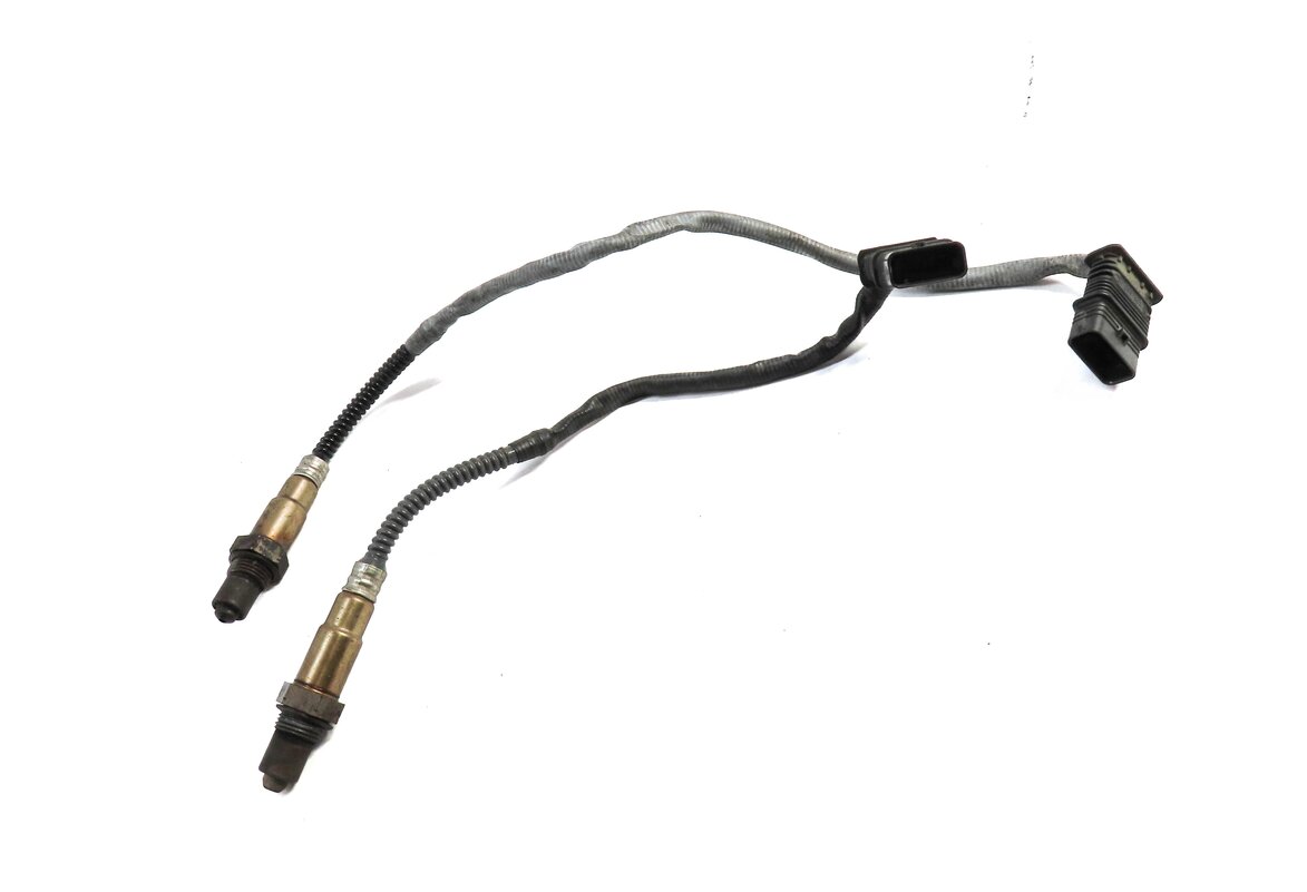 Thumbnail 2: 2016 BMW 328i (F30) 2.0L N26 PRE POST CAT O2 OXYGEN LAMBDA PROBE SENSOR SET-2