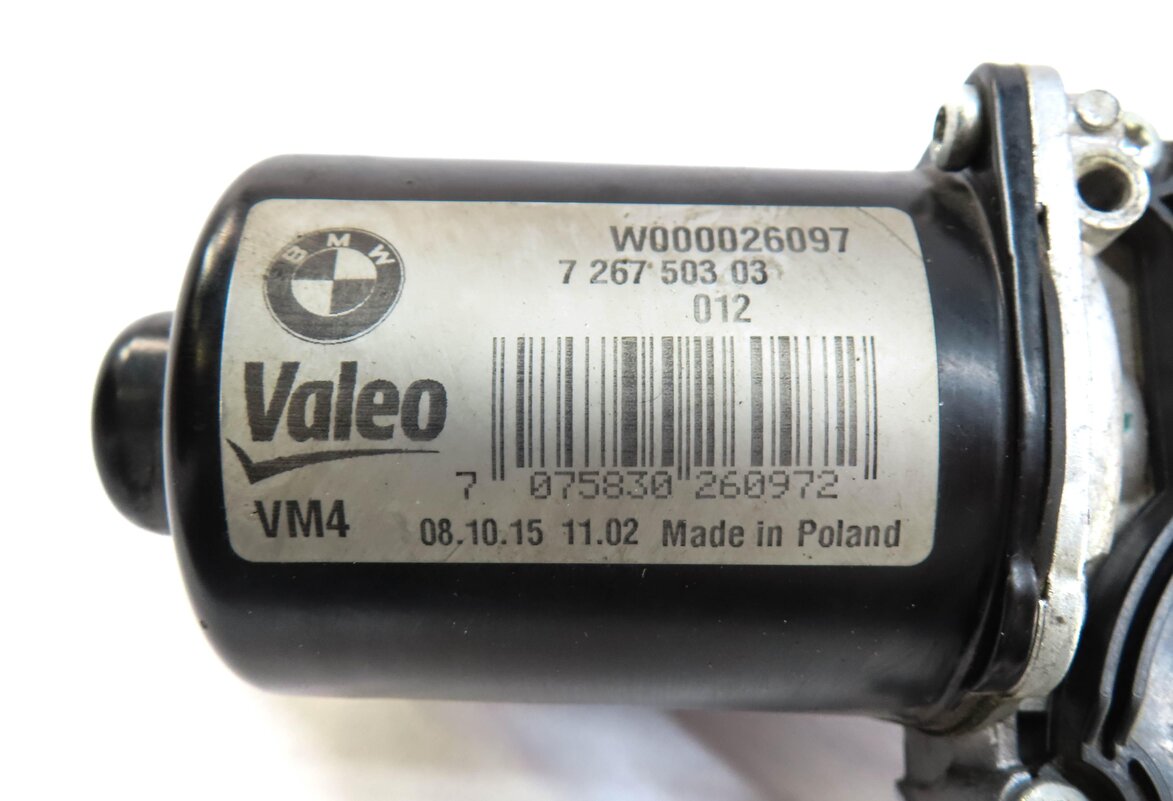 Thumbnail 5: 2012-2019 BMW 3 / 4 SERIES (F30 F31 F32 F33 F34) FRONT WINDSHIELD WIPER MOTOR