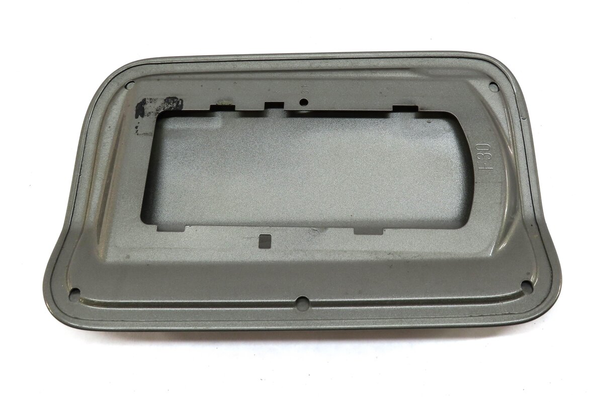 Thumbnail 4: 2013-2018 BMW 3-SERIES M3 (F30) SEDAN - FUEL TANK DOOR LID COVER TRIM (SILVER)