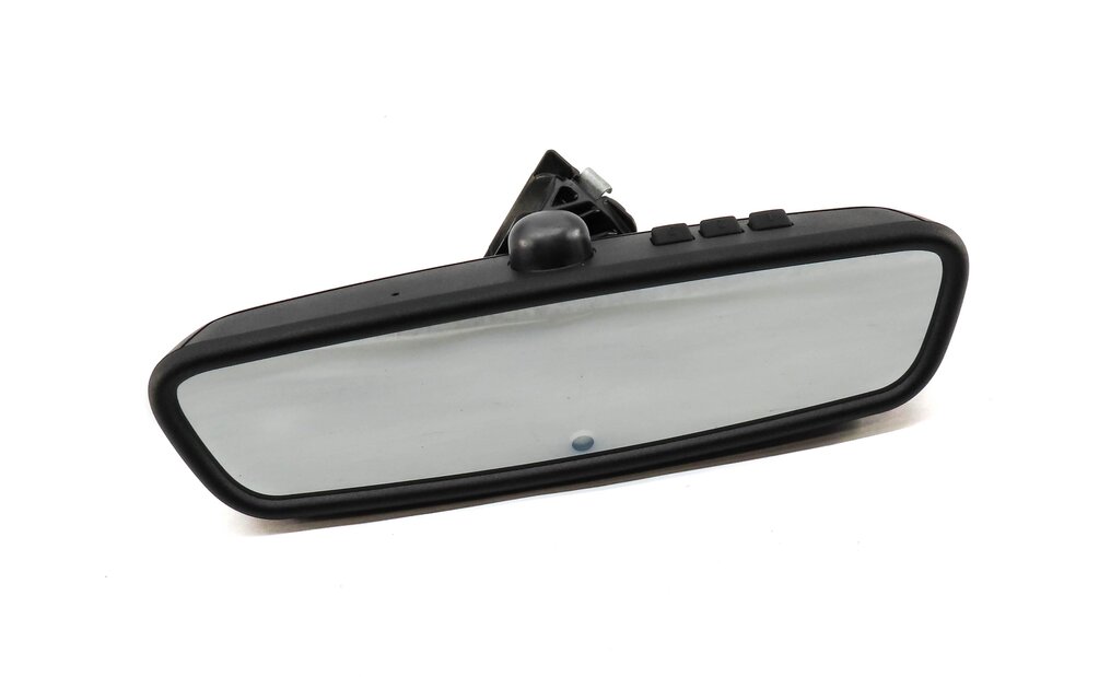 2016 BMW 328i (F30) INTERIOR AUTODIM REARVIEW MIRROR w/ COMPASS & HOMELINK