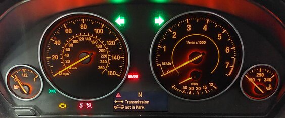 14-19 BMW 3 4 SERIES (F30 F31 F32 F33) SPEEDOMETER INSTRUMENT GAUGE CLUSTER 67k