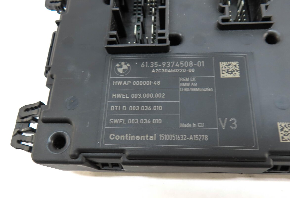 Thumbnail 4: 13-19 BMW 328i 330i 335i 428i 435i M3 M4 (F30 F31 F32) REAR BODY CONTROL MODULE