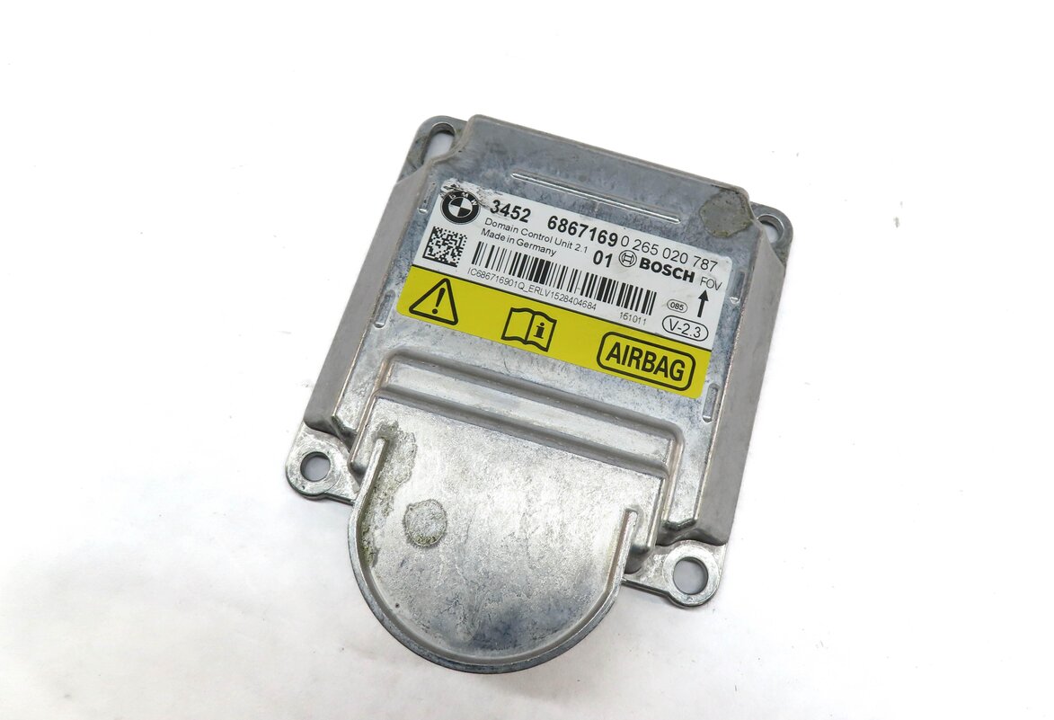 12-21 BMW 2 3 4 5 6 7 X3 X4 X5 X6 (F22 F30 F32 F10 F15 F16 F85) SRS BAG MODULE