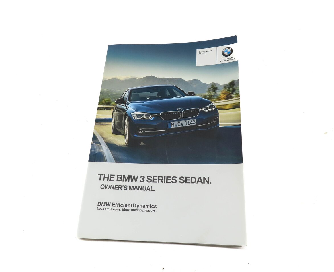 Thumbnail 6: 2016 BMW 328i (F30) OWNERS MANUAL BOOK BOOKLET GUIDE SET w/ CASE