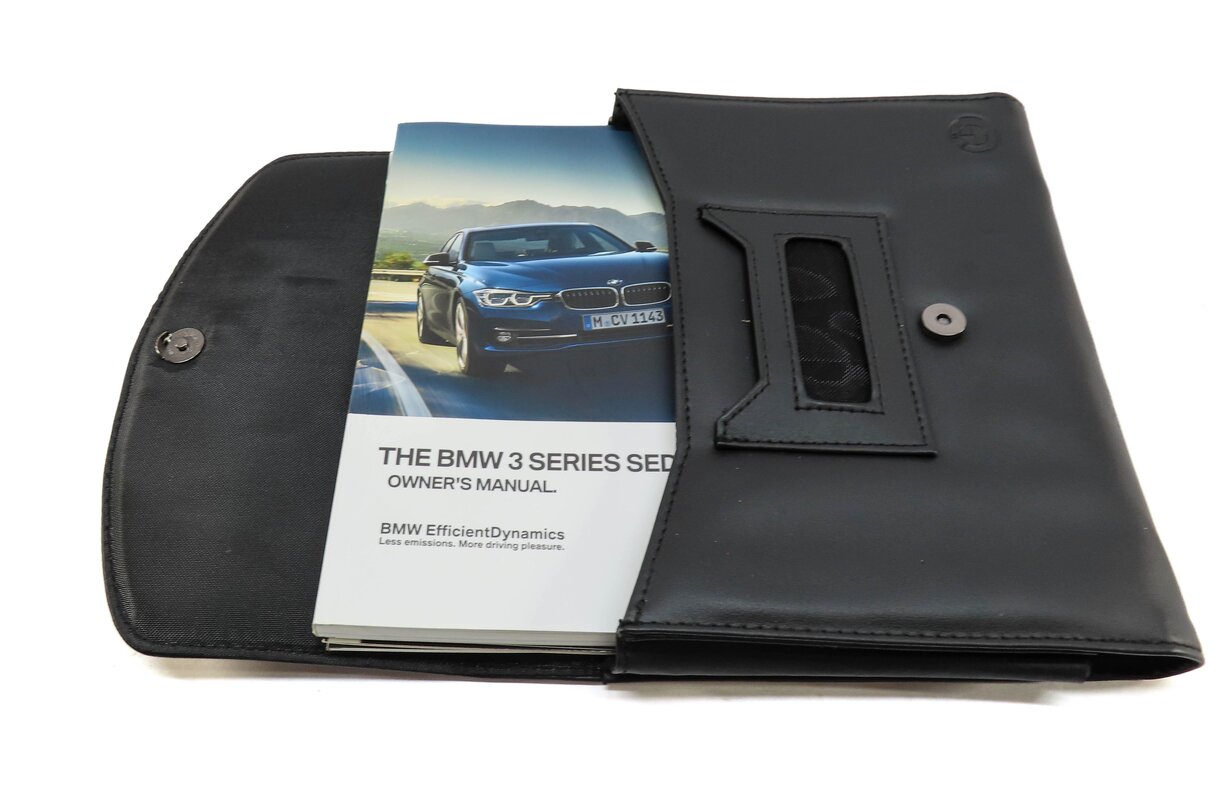 Thumbnail 8: 2016 BMW 328i (F30) OWNERS MANUAL BOOK BOOKLET GUIDE SET w/ CASE