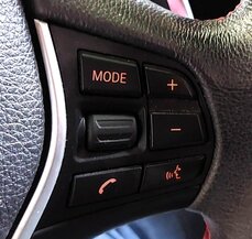 Thumbnail 3: 12-18 BMW 2 3 4 SERIES (F22 F30 F32) SPORT STEERING WHEEL w/ SHIFTER PADDLES
