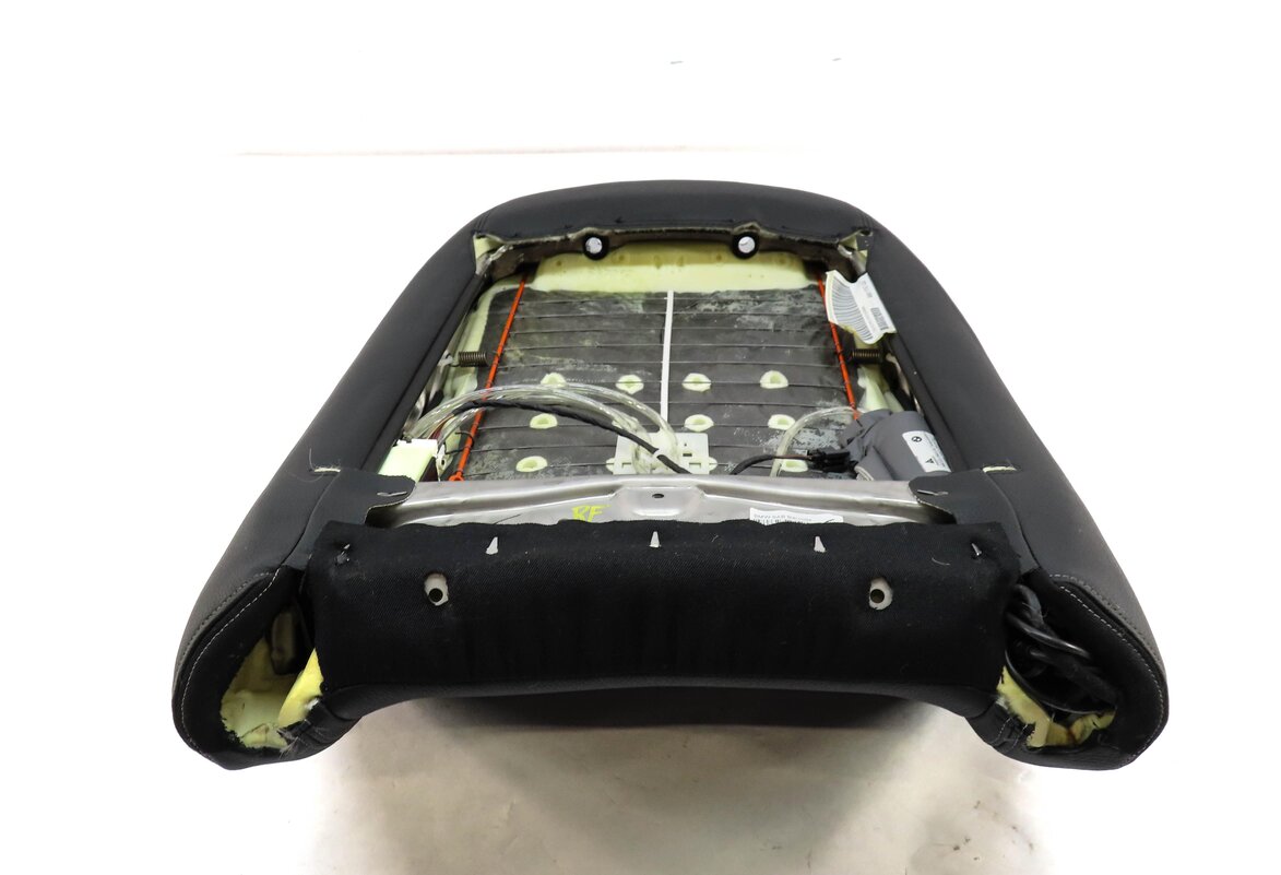 Thumbnail 4: 2016 BMW 328i (F30) RIGHT PASSENGER UPPER TOP SPORT SEAT CUSHION (BLACK LEATHER)
