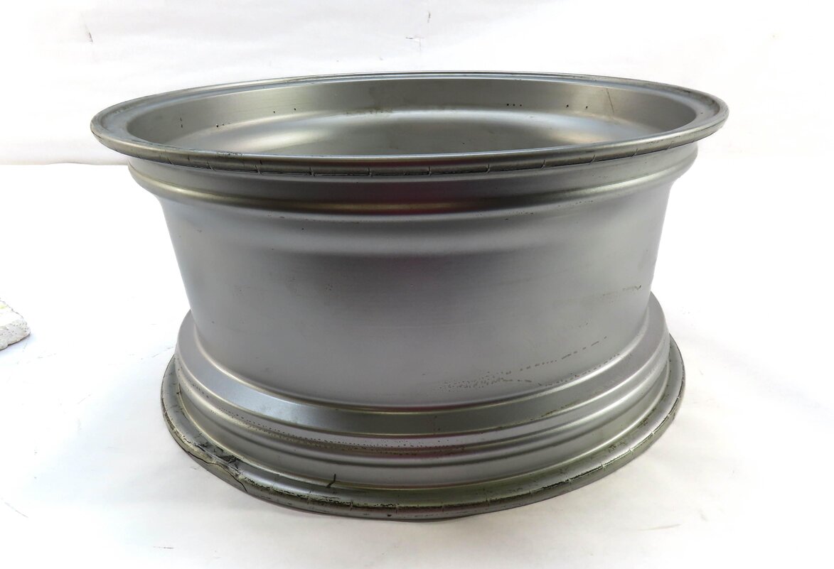 Thumbnail 6: ESR CS12 18x8.5 5x120 HYPER SILVER 30mm MACHINED LIP ALUMINUM WHEEL RIM