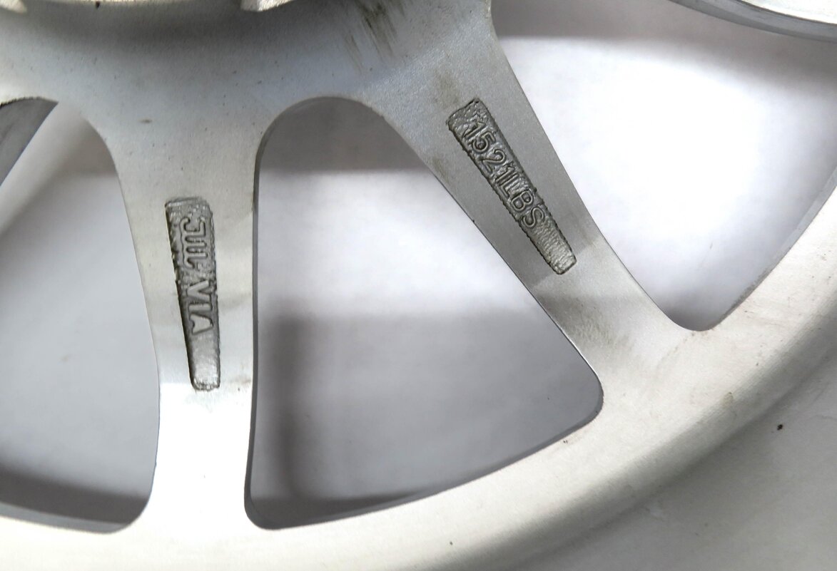 Thumbnail 9: ESR CS12 18x8.5 5x120 HYPER SILVER 30mm MACHINED LIP ALUMINUM WHEEL RIM