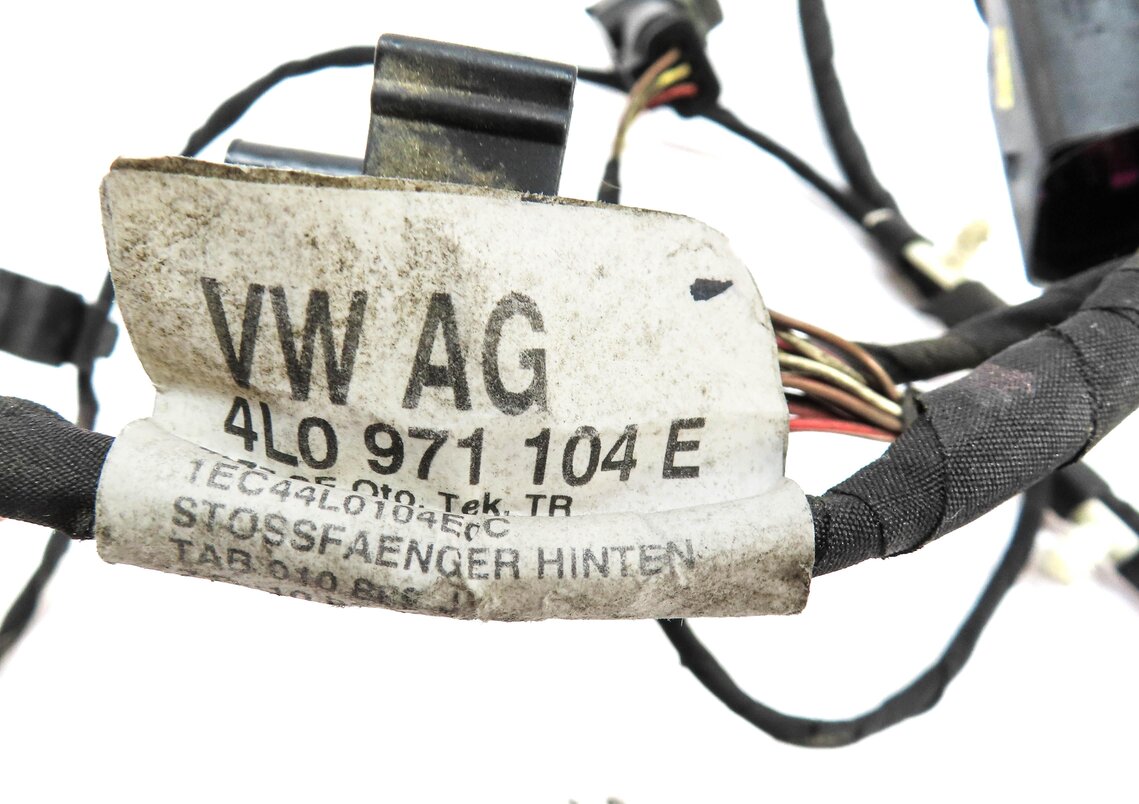Thumbnail 3: 2008 AUDI Q7 (4L) REAR PDC PARK DISTANCE SENSOR SET w/ HARNESS (QUARTZ GRAY Q4)