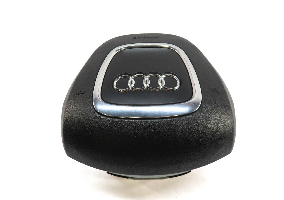 Thumbnail 3: 2007-2010 AUDI Q7 (4L) LEFT FRONT DRIVER STEERING WHEEL AIRBAG AIR BAG (BLACK)