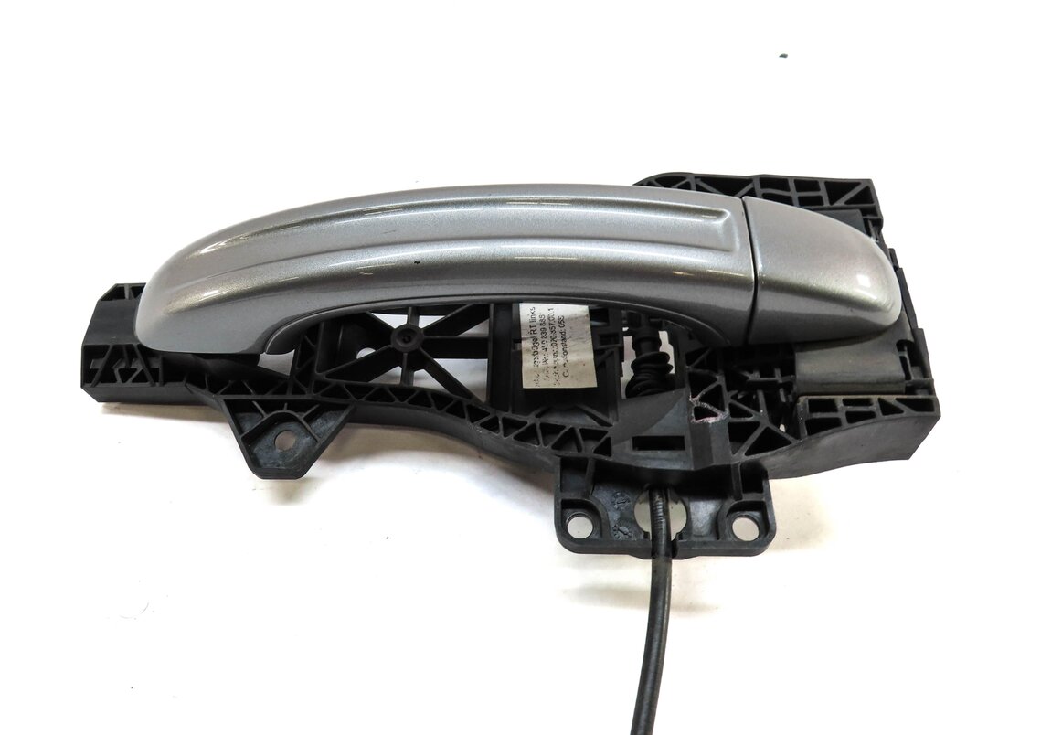 Thumbnail 3: 2007-2015 AUDI Q7 (4L) LEFT REAR KEYLESS EXTERIOR DOOR HANDLE (QUARTZ GRAY Q4)