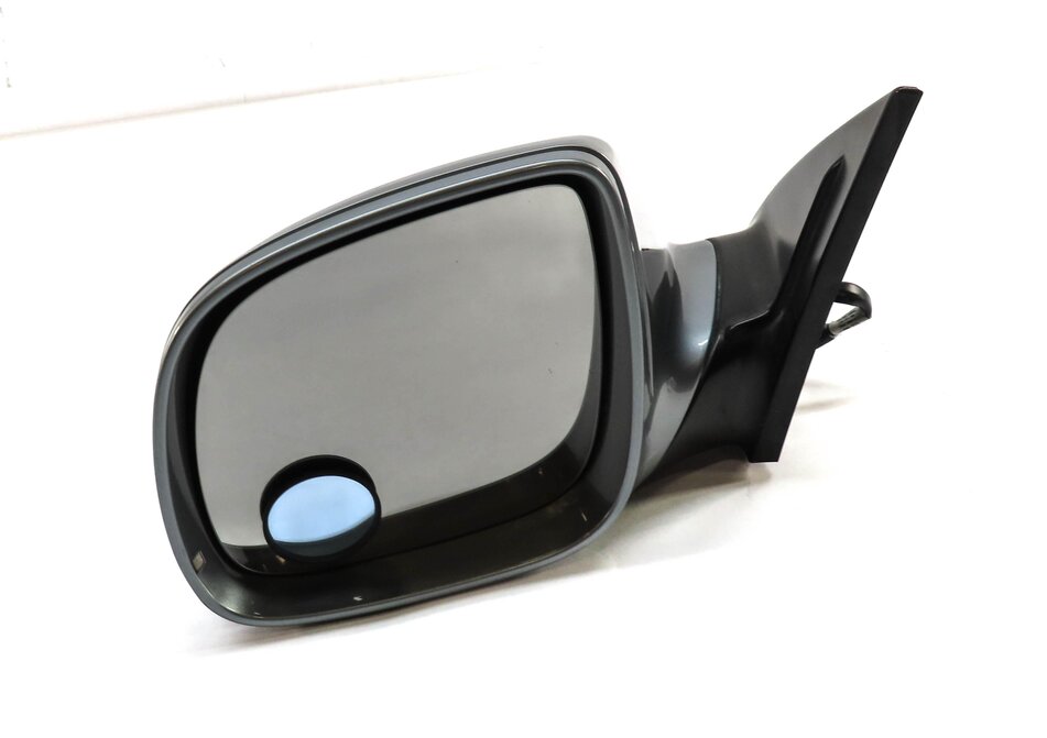 2007-2009 AUDI Q7 (4L) LEFT - HEATED MEMORY BLIND SPOT DOOR MIRROR (QUARTZ GRAY)